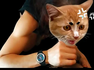 Muscle get hitched milf right handed blowjob